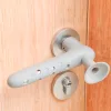 Türstopper für Türgriff grau