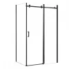Bold-in 80 x 100 cm asymmetrische Duschkabine ohne Duschwanne