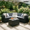 City-Eck-Gartenmöbel-Set