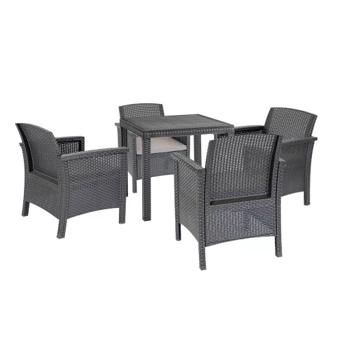 Adena 4+1 Gartenmöbel-Set