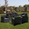 Nero IV Set 6-Personen-Gartenmöbel-Set