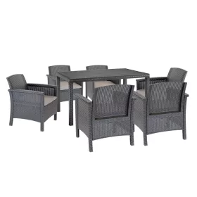 Venus IV Set 6-Personen-Gartenmöbel-Set