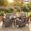 Venus IV Big 6-Sitzer-Gartenmöbelset