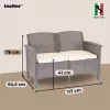 Venus IV Big 6-Sitzer-Gartenmöbelset