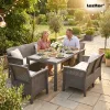 Venus IV Großes Gartenmöbelset für 7 Personen