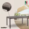 Hella Kunststoff-Gartentisch
