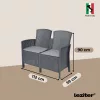 Lima III Gartenmöbelset für 6 Personen