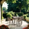 Capo 4+1 Gartenmöbelset mit Armlehnen