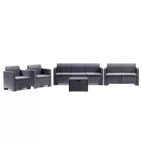 Nero Large 7-Sitzer Gartenmöbelset
