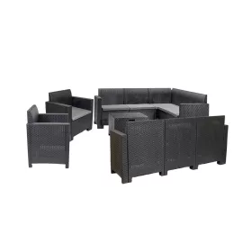 Nero VI 10-sitziges Eck-Gartenmöbel-Set