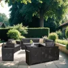 Nero VI 10-sitziges Eck-Gartenmöbel-Set