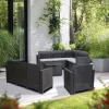 Nero VII 9-Sitzer-Eck-Gartenmöbel-Set
