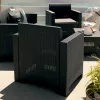 Kunststoff-Gartenstuhl Nero