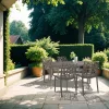 Odini 4+1 Gartenmöbelset mit Armlehnen