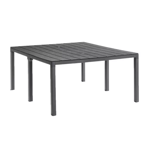 Tulsa Doppel-Gartentisch aus Kunststoff