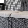Venus 3-Sitzer-Gartensofa