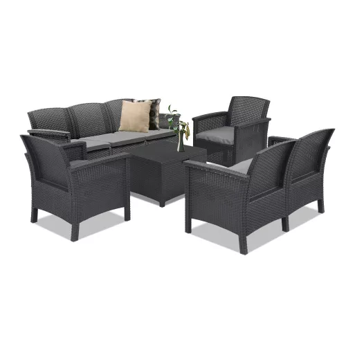 Venus Large 7-Personen-Gartenmöbel-Set