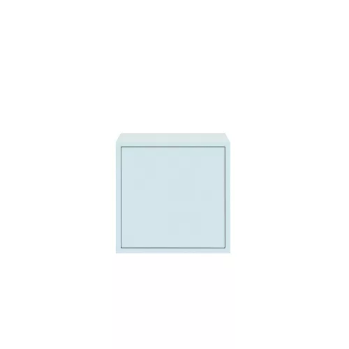 Boxie Wandschrank mit 1 Tür, 40 x 40 x 37 cm, blau
