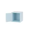 Boxie Wandschrank mit 1 Tür, 40 x 40 x 37 cm, blau