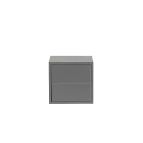 Boxie Hängeschrank mit 2 Schubladen 40x40x37 cm anthrazit