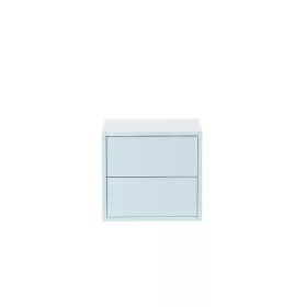Boxie 2-Schubladen-Hängeschrank 40x40x37 cm blau
