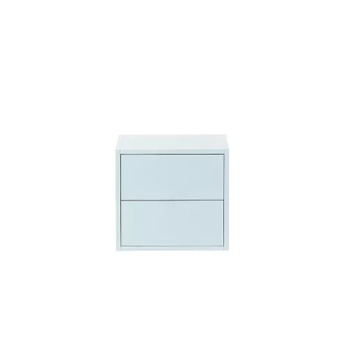 Boxie 2-Schubladen-Hängeschrank 40x40x37 cm blau