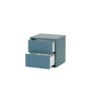 Boxie 2-Schubladen-Hängeschrank 40x40x37 cm petrolblau