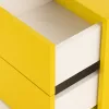 Boxie Wandschrank mit 2 Schubladen 40x40x37 cm gelb