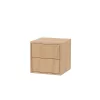 Boxie Wandschrank mit 2 Schubladen 40x40x37 cm sonoma Eiche