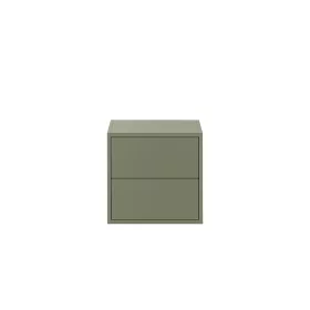 Boxie Wandschrank mit 2 Schubladen 40x40x37 cm grün