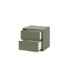 Boxie Wandschrank mit 2 Schubladen 40x40x37 cm grün