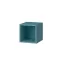 Boxie offener Wandschrank 40x40x37 cm petrolblau