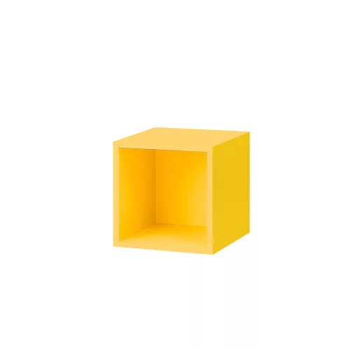 Boxie offener Wandschrank 40x40x37 cm gelb