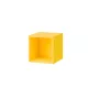 Boxie offener Wandschrank 40x40x37 cm gelb