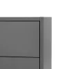 Boxie Hängeschrank mit 2 Schubladen 40x80x37 cm anthrazit