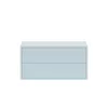 Boxie 2-Schubladen-Hängeschrank 40x80x37 cm blau