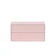 Boxie 2-Schubladen-Wandschrank 40x80x37 cm rosa