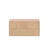 Boxie Wandschrank mit 2 Schubladen 40x80x37 cm sonoma Eiche