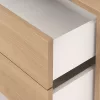 Boxie Wandschrank mit 2 Schubladen 40x80x37 cm sonoma Eiche