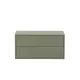 Boxie Wandschrank mit 2 Schubladen 40x80x37 cm grün