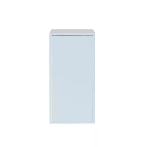 Boxie Wandschrank mit 1 Tür, 80 x 40 x 37 cm, blau