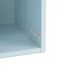 Boxie Wandschrank mit 1 Tür, 80 x 40 x 37 cm, blau
