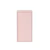 Boxie Wandschrank mit einer Tür, 80 x 40 x 37 cm, rosa