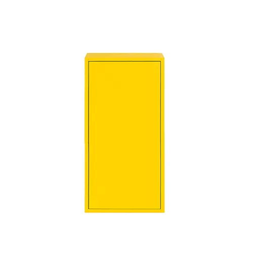 Boxie Wandschrank mit 1 Tür, 80 x 40 x 37 cm, gelb