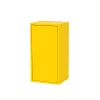 Boxie Wandschrank mit 1 Tür, 80 x 40 x 37 cm, gelb