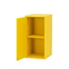 Boxie Wandschrank mit 1 Tür, 80 x 40 x 37 cm, gelb