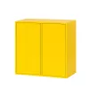Boxie 2-türiger Hängeschrank 80x80x37 cm gelb