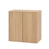 Boxie 2-türiger Hängeschrank 80x80x37 cm sonoma Eiche