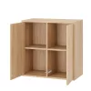 Boxie 2-türiger Hängeschrank 80x80x37 cm sonoma Eiche