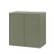 Boxie 2-türiger Hängeschrank 80x80x37 cm grün